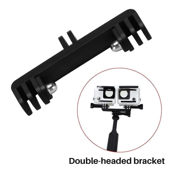 Kaksoislinkkikiinnike GoPro-actionkameralle