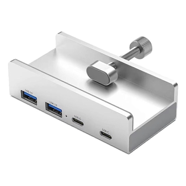 4 Porter USB 3.2 HUB USB3.2 Splitter Adapter Clip Multi Konsentrator, B