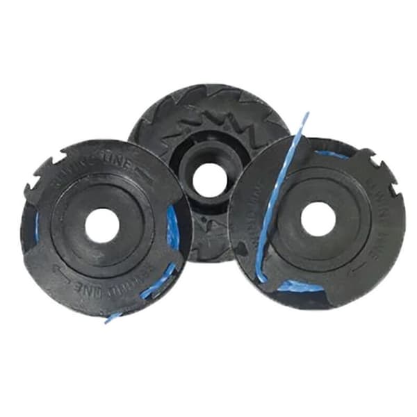Pakke med 100 erstatningsplastblader for Florabest LIDL gresstrimmer FRTA 20 A1.FAT 18B3. FRT18A