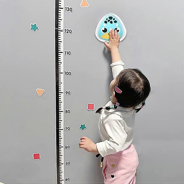 Børne Touch Højdespring Tæller Med Stemmeudsendelse, Børne Spring Træner Smart Højdespring Vokse Højere Værktøj