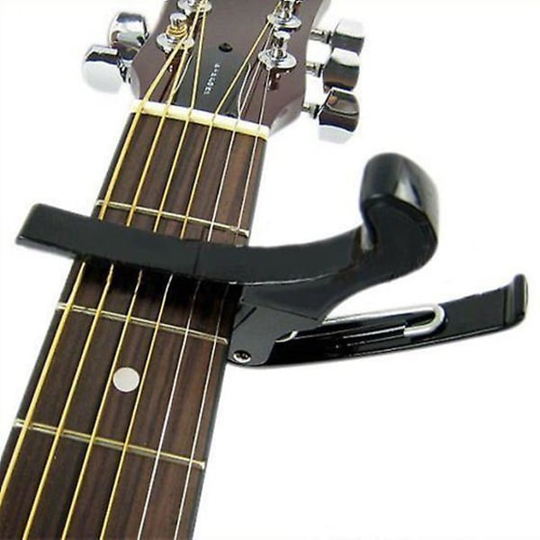Premium Quick Change Folk Akustisk elektrisk gitar Banjo Trigger Capo Key Clamp