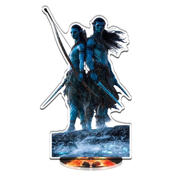 Avatar 3: Ashes film merchandise - problemfrit trykte standere/figurer (ikke samleobjekter). A