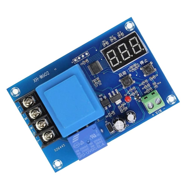 Xh-m602 Digital Control Litiumbatteri Laddningskontrollmodul Batteriladdningskontroll Switch Prote
