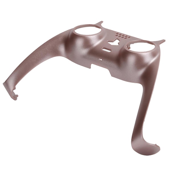 Dekorativt deksel Stripe Skin Shell Clamp Kontroller Erstatning for PS5 Gamepad Rose Golden