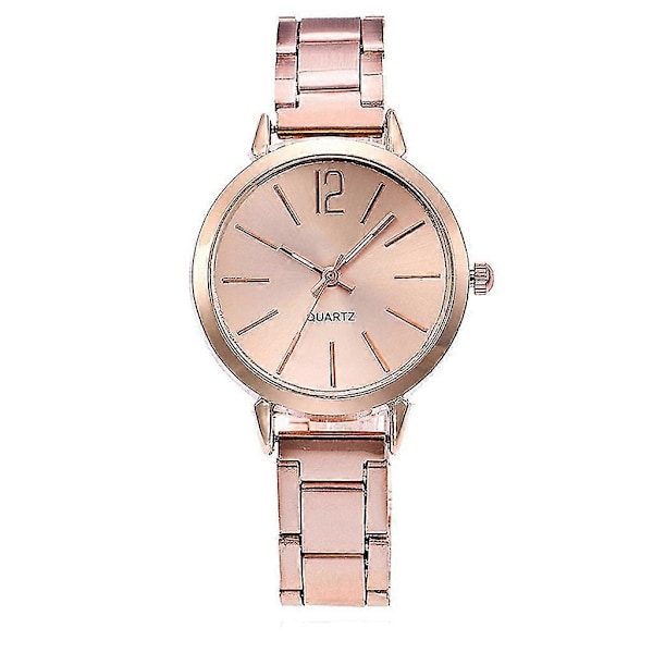 Moderigtigt dameur, afslappet, luksus, analogt quartz armbåndsur