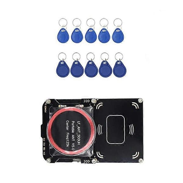 11 stk RFID Proxmark3 Smartkortleser Kopierer 512M Minnedeteksjon Cracker NFC Nøkkelduplikator IC/