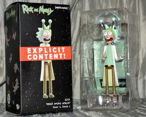 Rick og Morty Fred Mellom Verdener-figur