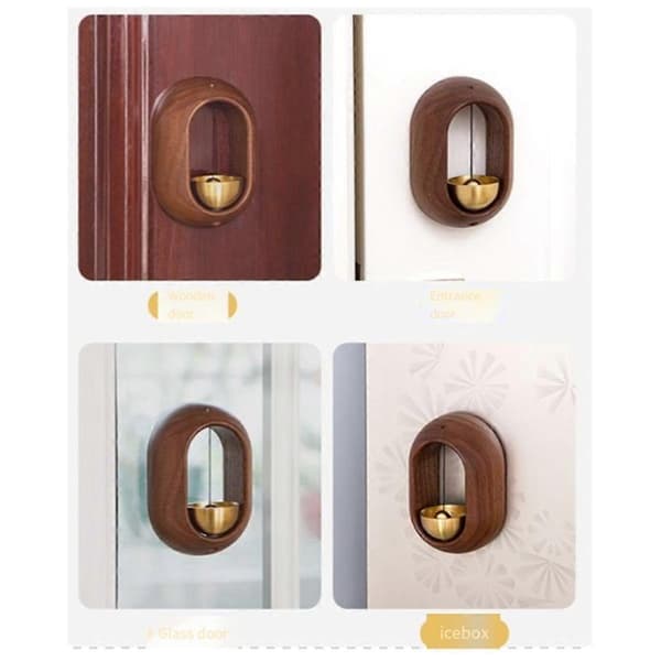 Japansk Vindspel Dörrklocka Sugpropp Dörrtyp Kopparklocka Hänge Entré Påminnelse Magnetisk Sugklocka (B)