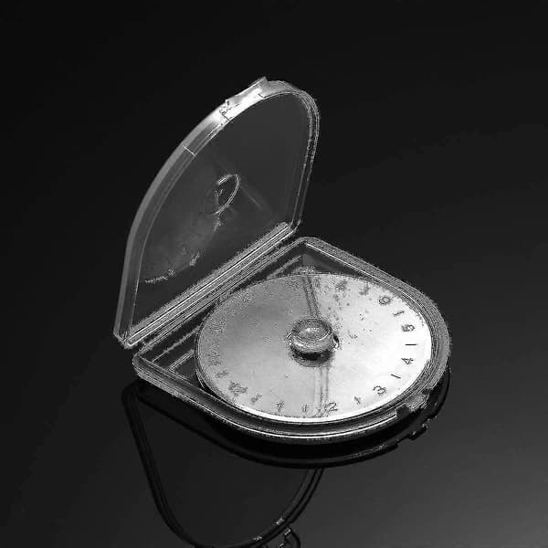 Ekstrablader 45mm for rulleskjærer med oppbevaringsboks, 10 stk