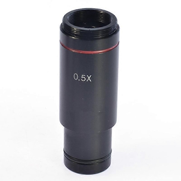 0,5X C-Mount Mikroskopadapter 23,2 mm Elektronisk Okular Reduseringslinse 0,5X Mikroskop Relélinse