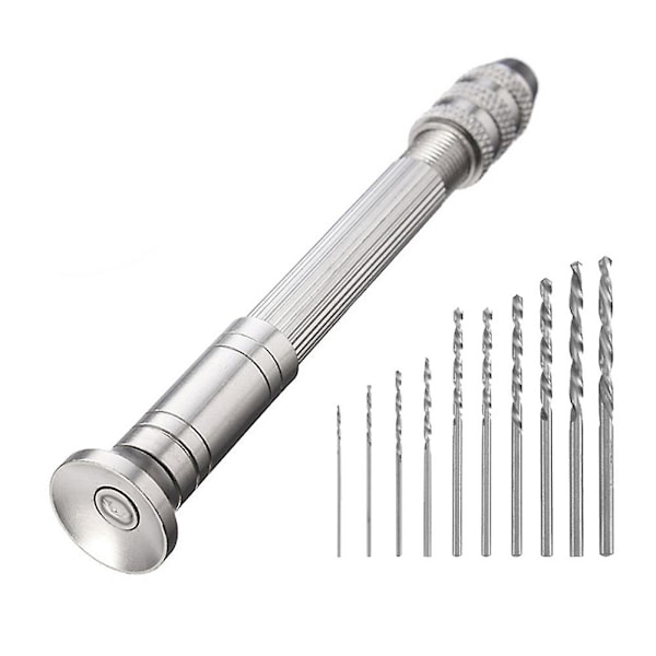 Puutyökalut Porakone Kiertotyökalu Manuaalinen Kiertoporauskärki Alumiiniseos 03-32mm Mini Käsikäyttöinen Porakone Korujen Valmistukseen Kellot