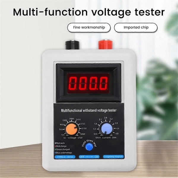 0V-3500V IGBT Spänningskapacitet Transistor Testare Diod MOS Triod LED Spänningskapacitet för MOV Testare Blå