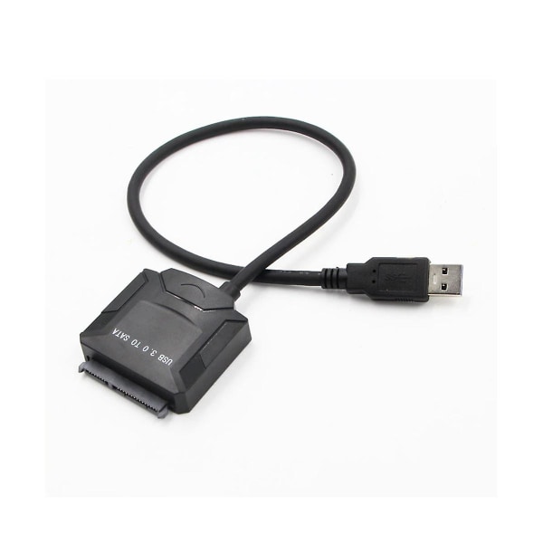 Sata Adapterkabel Usb 3.0 Til Sata Konverter 2.5/3.5 Tommer Drev Til Hdd Ssd Usb3.0 Til Sata Kabel, Nej