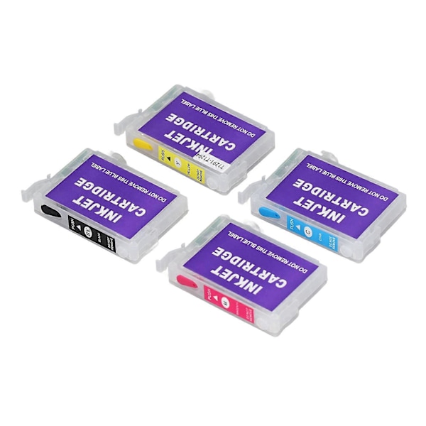 Mustekasetti PP BK C M Y 4 väriä Tulostustarvikeosa valokuvapaperille asiakirja T1401 T1402 T1403 T1404