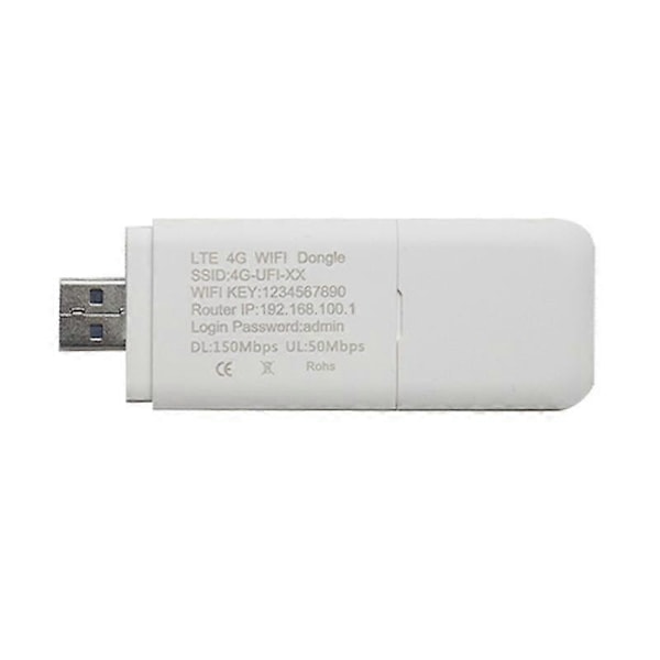 4G USB-modeemi WiFi-reititin USB-tikku 150Mbps Langaton Hotspot Tasku Mobiili WiFi