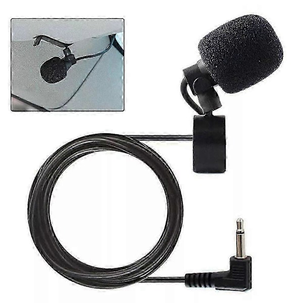 2,5 mm Jack Stik Mikrofon Mini Mic Til PC Bil Stereo Bluetooth Hovedenhed Audio