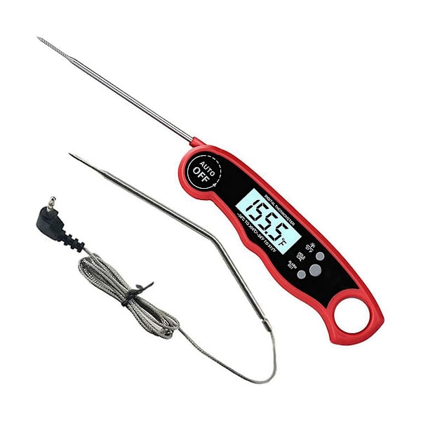 Digital Thermometer Oven Double Probe With Alarm Function Suitable For Meat, Food, Barbecue, Etc