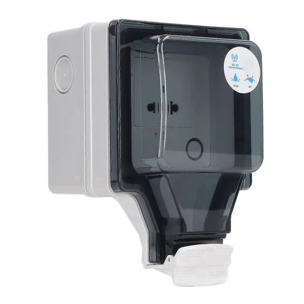 Vanntett WIFI Utendørs Stikkontakt med Timer for Terrasse Hage 110-250V 16A
