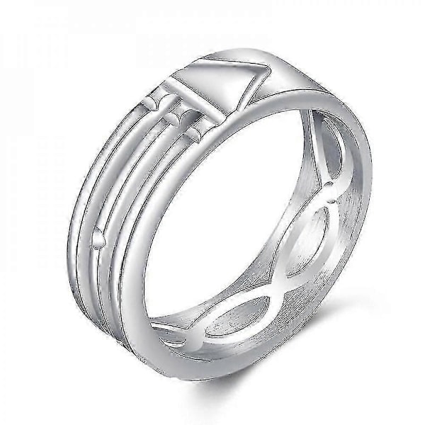 Unisex Atlantisringar i rostfritt stål Silverguld Färger För Kvinnor Och Män LWC