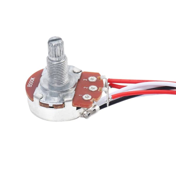 Elektrisk Guitar Ledningskit 1 Volumen 1 Tone 3 Toggle Switch 500K Pots Jack 1 Sæt