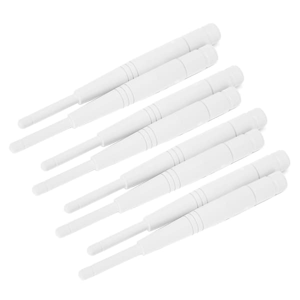 8 stk. WiFi Antenne 2.4G/5G Dual Band 4DBi Omni RPSMA Interface Antenne Computer Tilbehør