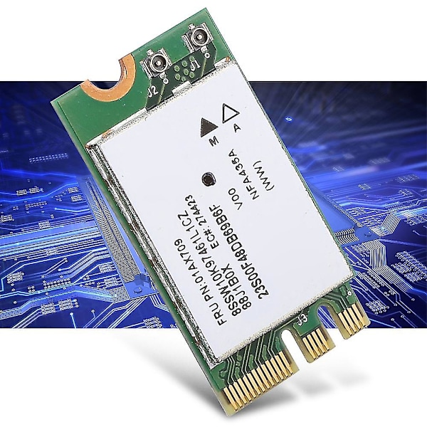 Dual Band Trådløst Netværkskort til Lenovo IdeaPad - 2.4G+5G QCNFA435 M.2 Interface