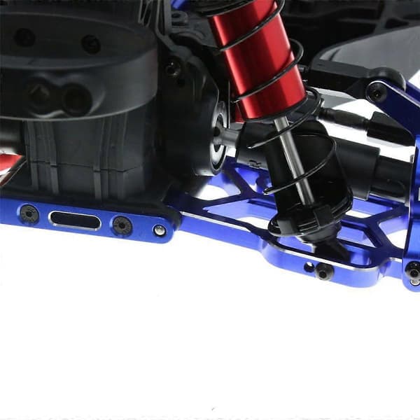 Aluminiumslegering Forreste Bageste Arm Kode ARA320589 ARA320590 til Arrma 1/8 Mojave RC Bil Opgraderet Tilbehør Blå