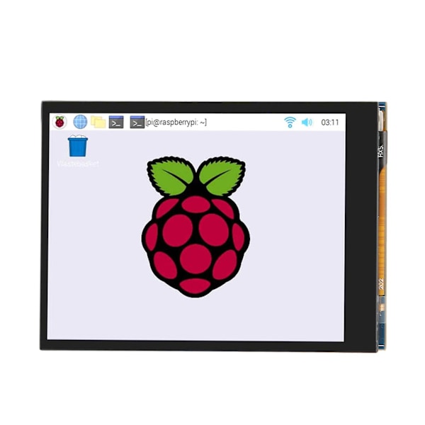 Lättinstallerad 2.8\" Kapacitiv Touch Screen LCD-modul