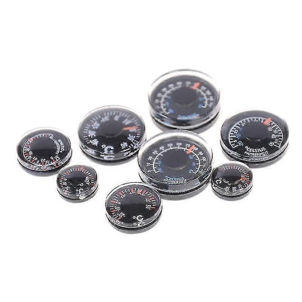 1 st Rund Plasttermometer 15mm 20mm 25mm 27mm