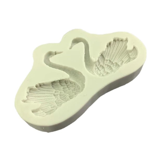 Swan Shape Chocolate Moulds Silicone Material Baking Accessories Baking Gadgets