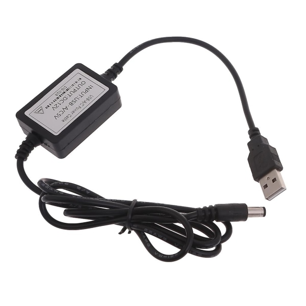 USB-DC-laturi USB 5V DC 12V 5.5 X 2.1mm Virtalähdekabel LED-valoille