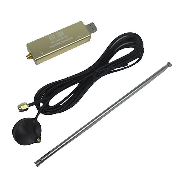 RTL SDR-mottaker V3 Pro 100KHz-1.7GHz Innebygd TCXO for Ham Radio SDR RTL Luftfartsbånd ADSB for UHF VHF HF AM FM