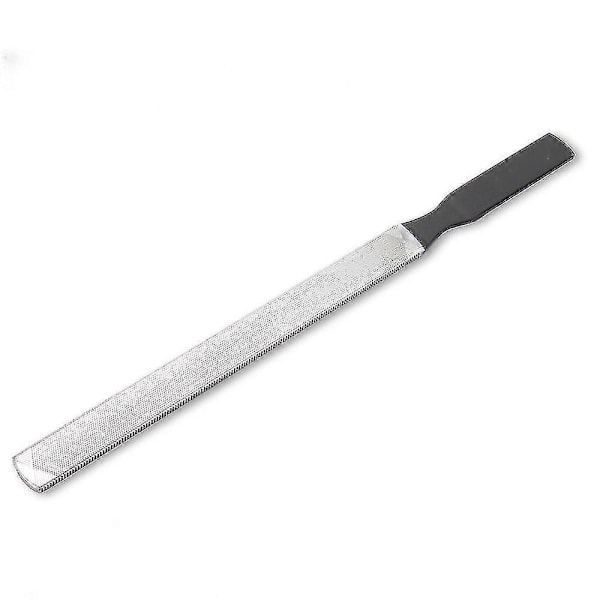 Neglefil av rustfritt stål, 4 sider, 7 tommer lang