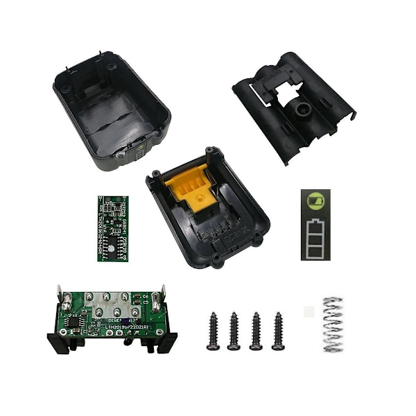 DCB120 Batteri Plastkasse PCB Opladningsbeskyttelseskredsløb Boks Til DeWalt 10.8V 12V Li-ion Batteri dcb125 dcb127