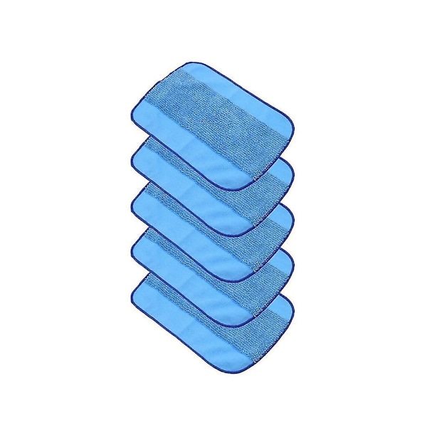 5 st Mikrofiber Pro-clean Moppdukar För Braava Golvmoppningsrobot Minit 4200 5200 5200c 380 3