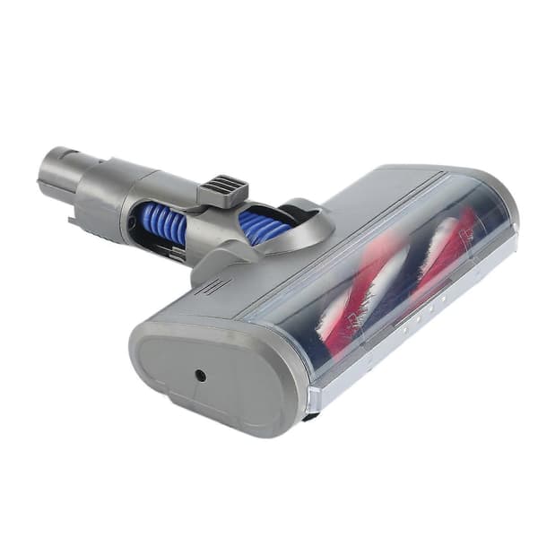 Elektrisk turbobørste, parketbørste, LED-version, kompatibel med Dyson
