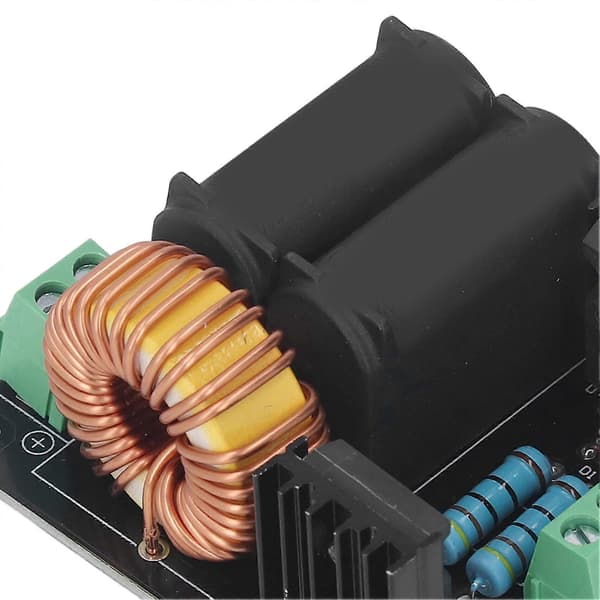 ZVS Drivarkort Induktionsvärme Högvoltmodul Spänningsomkopplare 12?24V DC Ingång YEMAA