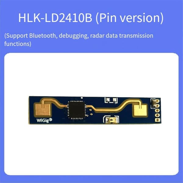 Mini LD2410B Høy-Sensitiv 24GHz Radar Sensor Modul for Statusdetektering av Menneskelig Tilstedeværelse
