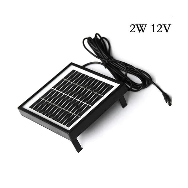 12V 2W Solpanel Solhavelys Panel DIY Dele DC Port Solpanel Batteri Modul Til Batteri