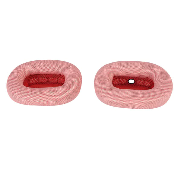 Erstatningsøreputer Proteinlær Memory Foam Myke Pustende Hodetelefoner Øreputer for IOS Earbuds MAX Rosa