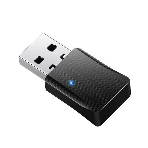 USB-auton Bluetooth 5.0 -lähetin ja vastaanotin Mini langaton ääni handsfree-puheluadapteri autoon