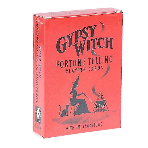 Gypsy Witch Fortune Telling Tarot Oracle Kort Profeti Spådom Brætspil - SFYGV