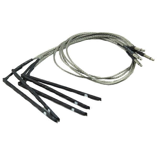 5 stk. Bøjbare Akustisk Guitar Transducer Følsomhed Piezo Bro Pickup Kabel