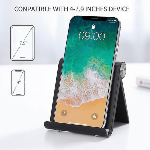 Mobiltelefonholder (sort)