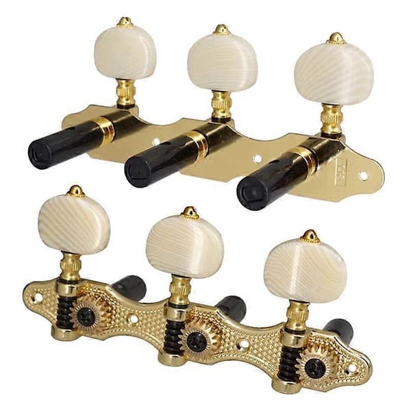 Klassisk Gitarr Stämningsknappar Akustisk Gitarr Stämmare 1:18 Stämningsnyckel 3 Vänster 3 Höger Gitarrer Knoppar Rep