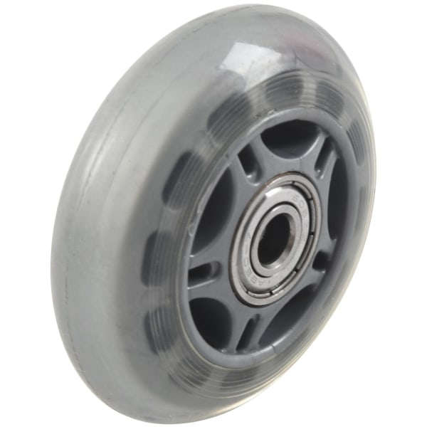 Skøytesko 608zz Bearing Inline Skate Wheel Clear Grey
