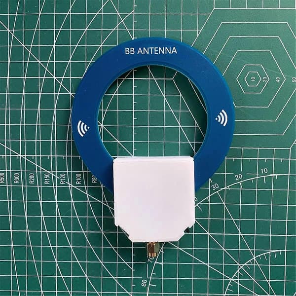 Mini Loop Antenne 9.9khz-181mhz SMA Grensesnitt Sirkulær Antenne Bærbar Antenne for Malakittmottaker
