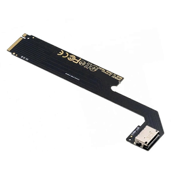 PCI-E 3.0 4.0 M.2 M-Key til Oculink SFF-8611 SFF-8612 Host Adapter for 2024 ThinkBook 16+ AMD8845 Ex