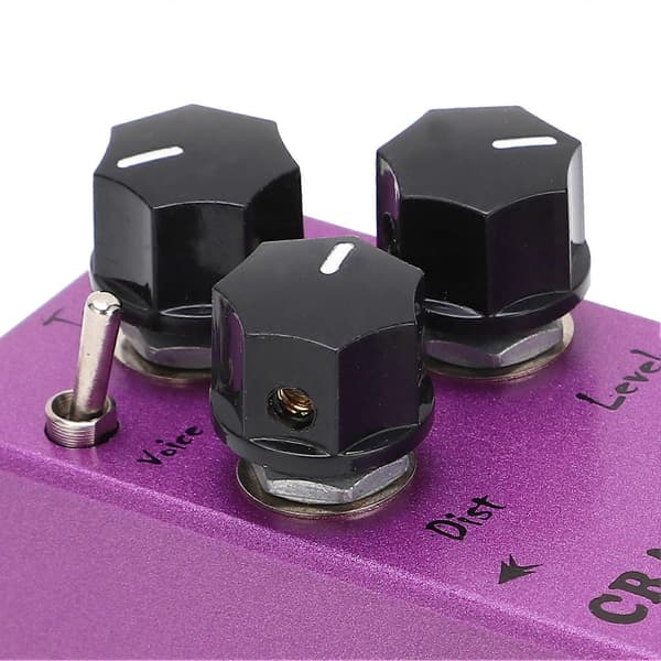 Distortion Guitar Effektpedal Crazy Tone Fuldt Analogt Kredsløb Tilbehør til Elektrisk