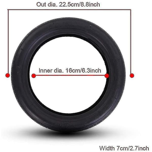 60/70-6.5 Oppblåsbart Dekk & Slange Sett for Xiaomi Maxg30_subaoe